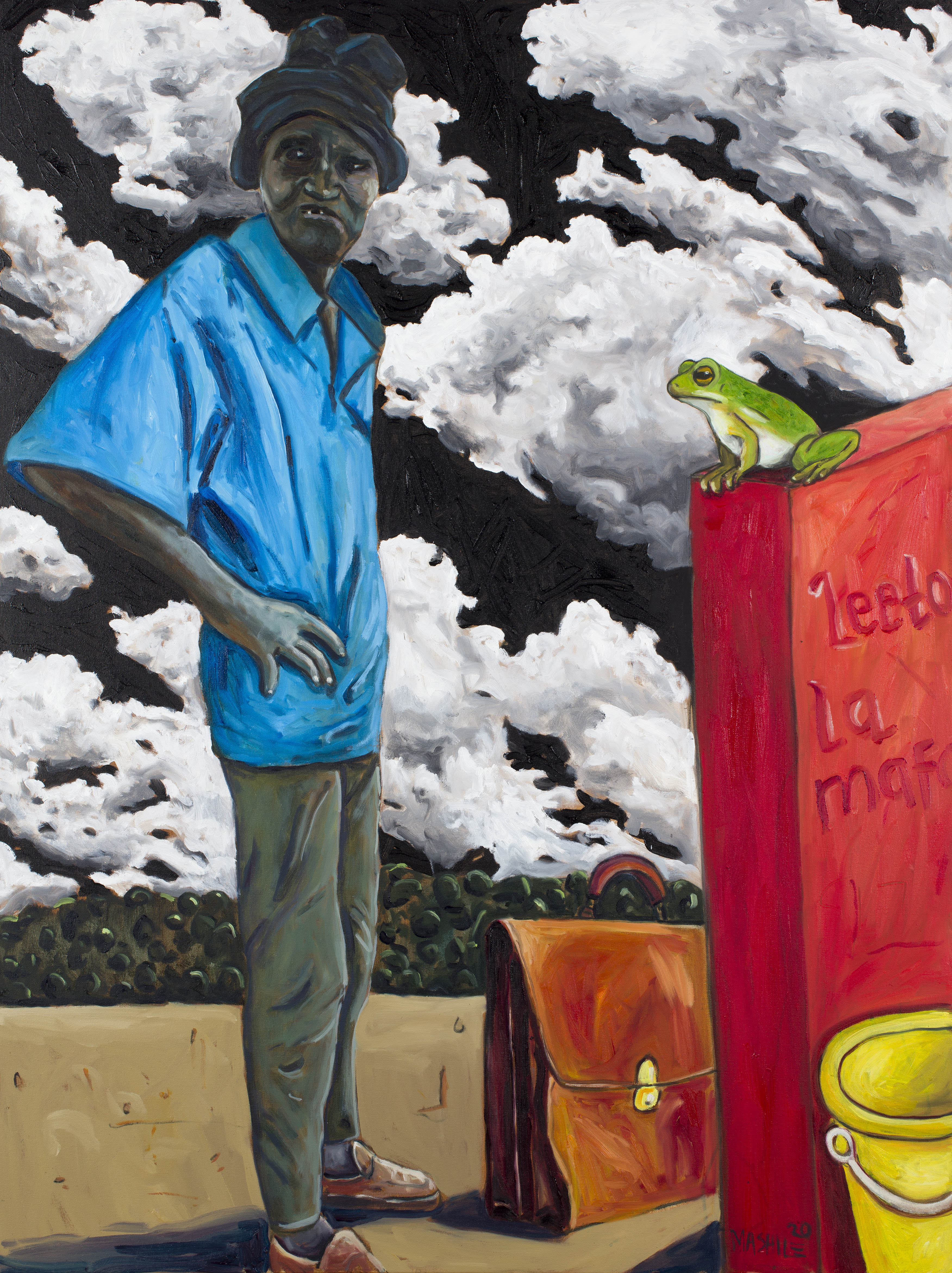 Colbert Mashile: Capturing South Africa's Essence Through Brush and Charcoal
